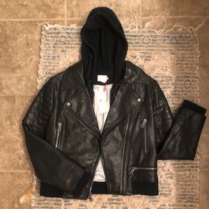Alice + Olivia leather jacket